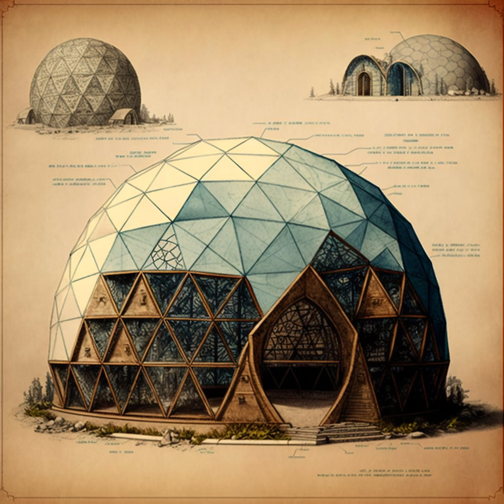 „The Hidden History of the Geodesic Dome“