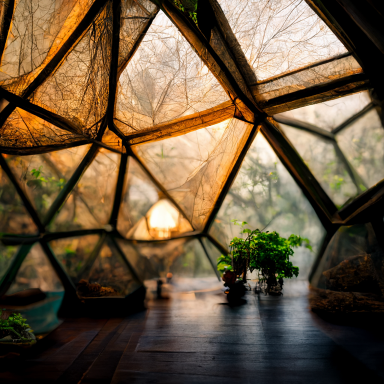 If AI is sleeping – it dreams about geodesic structures … part1