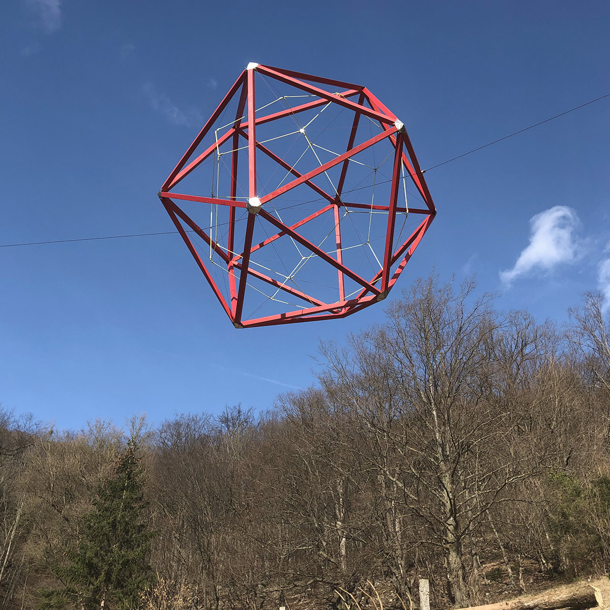 the flying icosahedron